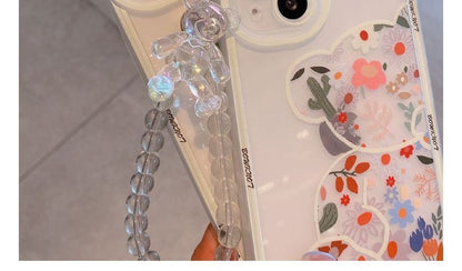 Print Bear Floral Phone Case