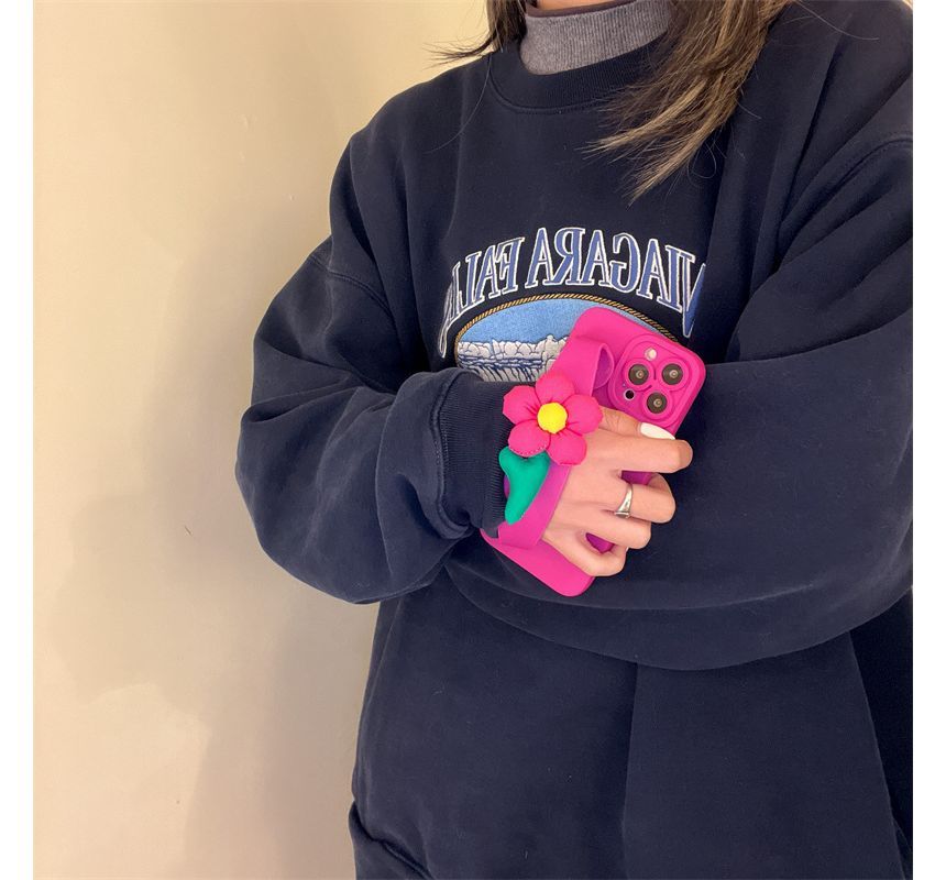 Floral Case Phone Strap