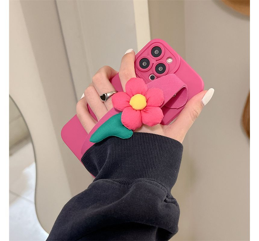 Floral Case Phone Strap