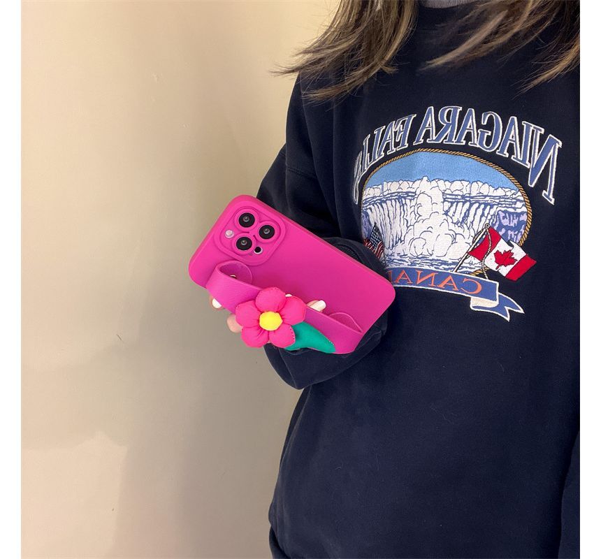 Floral Case Phone Strap