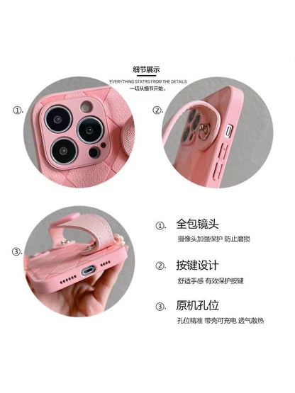 Case Strap Phone Heart