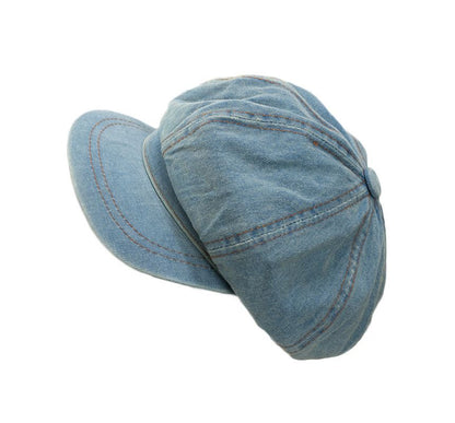 Cap Newsboy Denim