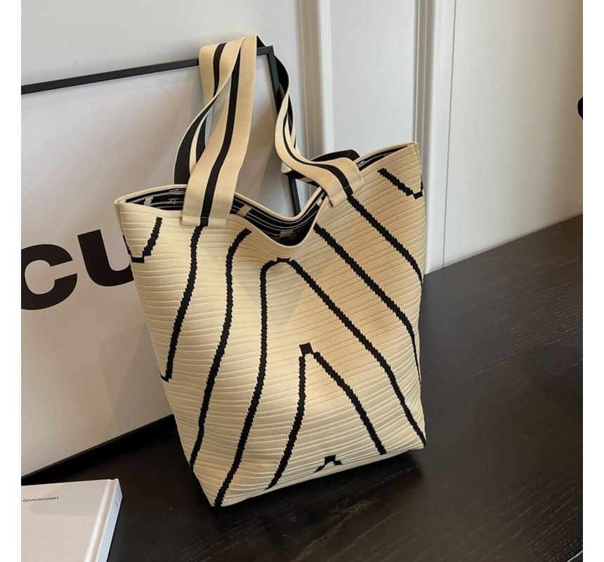 Sac fourre-tout bicolore