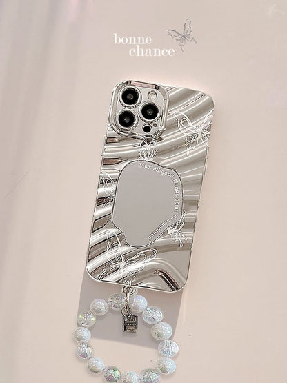 Case Butterfly Mirrored Phone