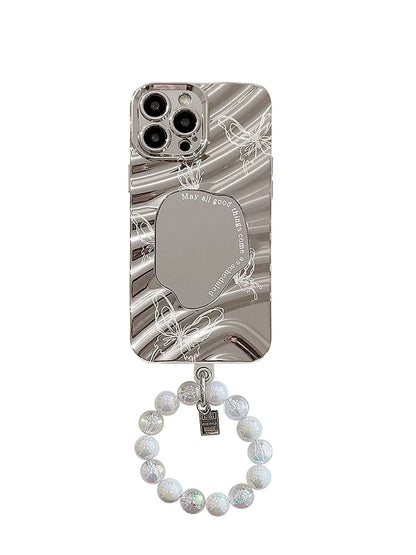 Case Butterfly Mirrored Phone