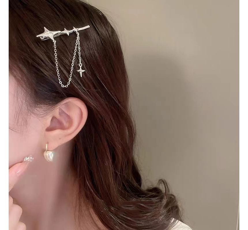 Star Chain Alloy Pin Hair / Clip