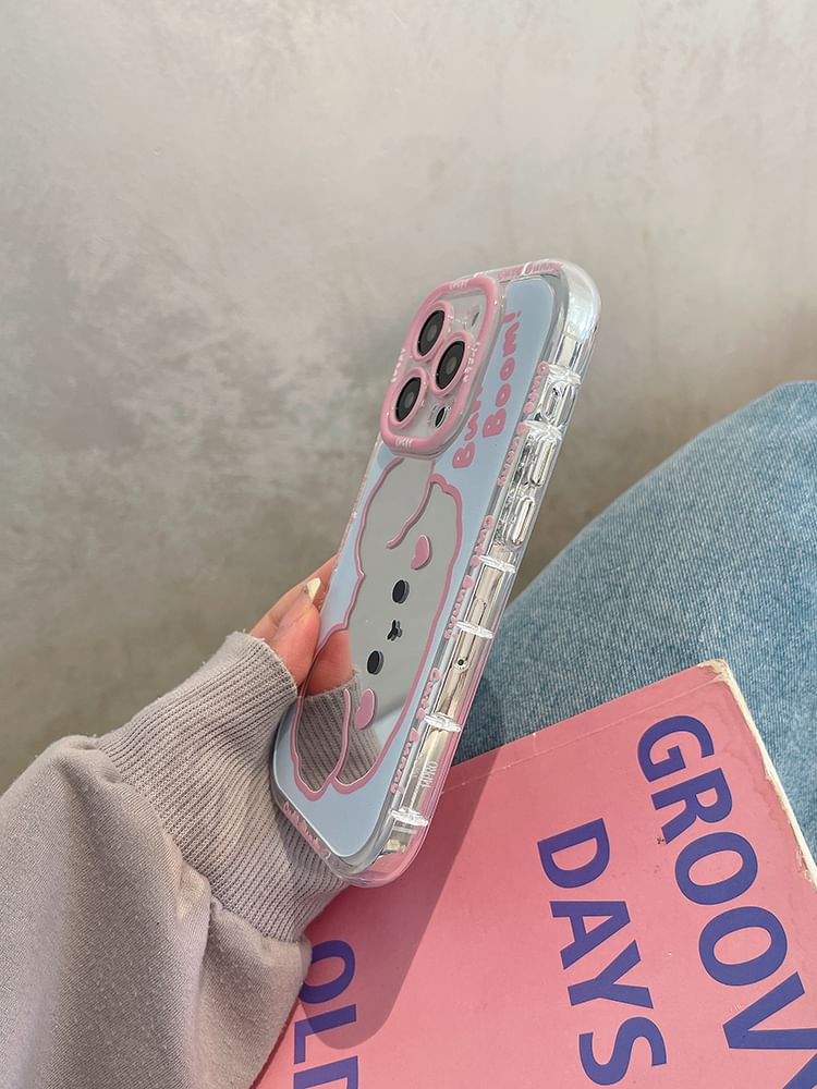 Case Phone Mirrored Dog