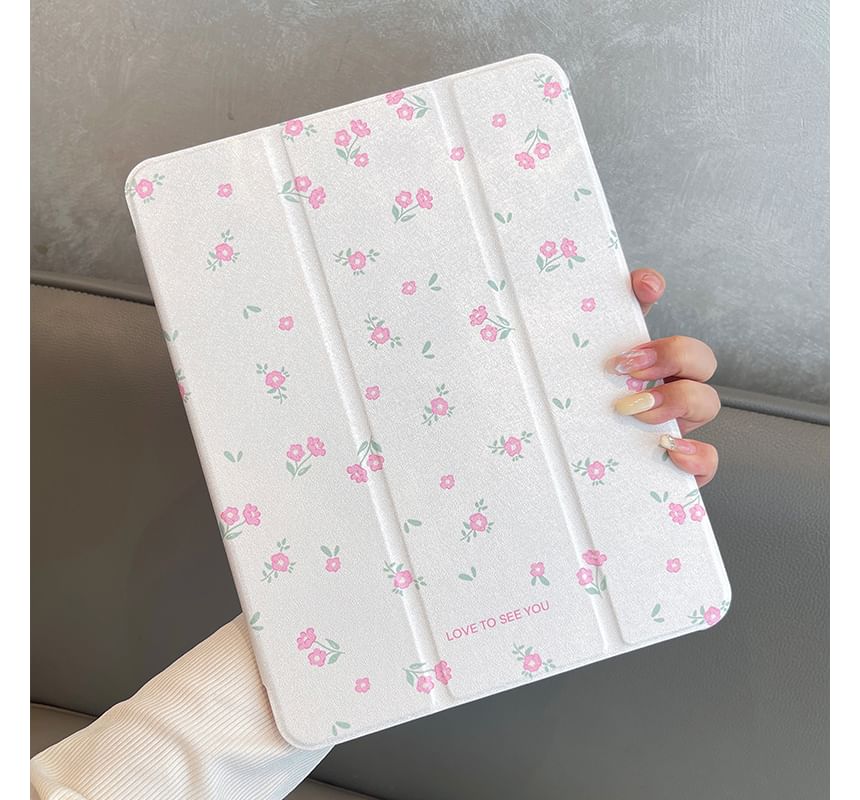 Mirrored Floral Case iPad