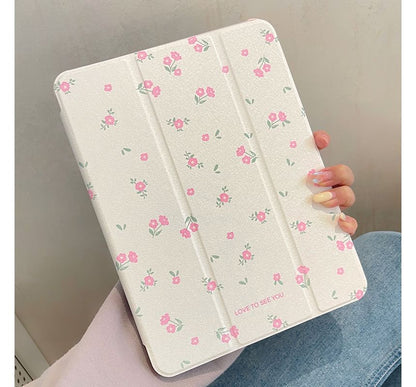Mirrored Floral Case iPad