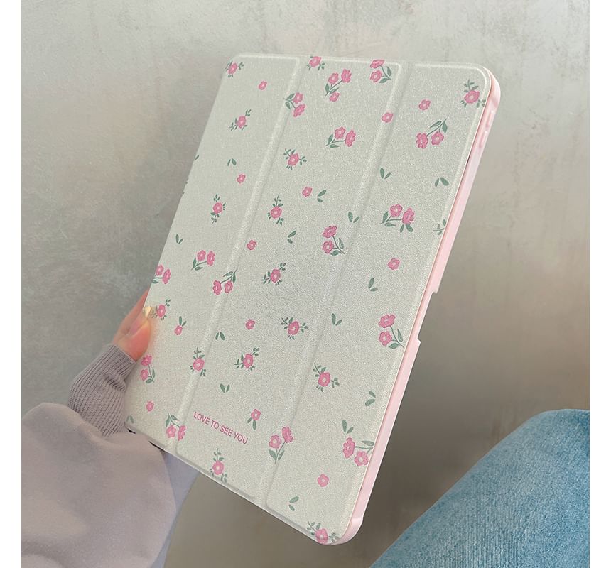 Mirrored Floral Case iPad
