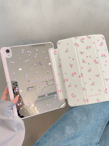 Mirrored Floral Case iPad