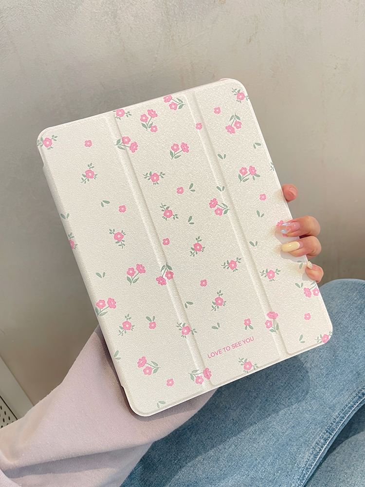 Mirrored Floral Case iPad