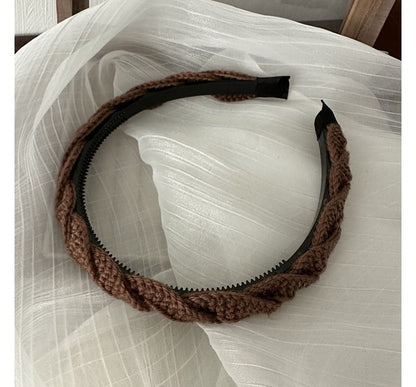 Twisted Woven Knit Headband