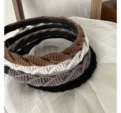 Twisted Woven Knit Headband