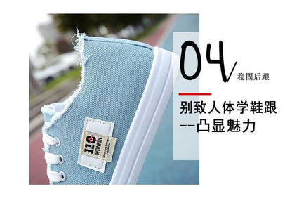 Fray Canvas Sneakers