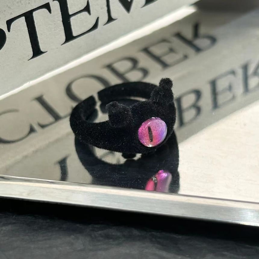 Alloy Ring Monster Flocking Designs) Open (Various