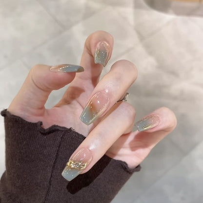 Gradient Press On Nail