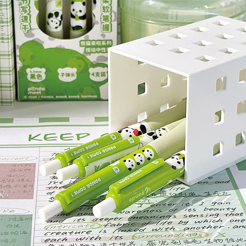 Panda Pen / Refill / Notebook / Bookmark / Set