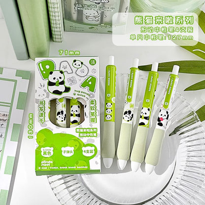 Panda Pen / Refill / Notebook / Bookmark / Set