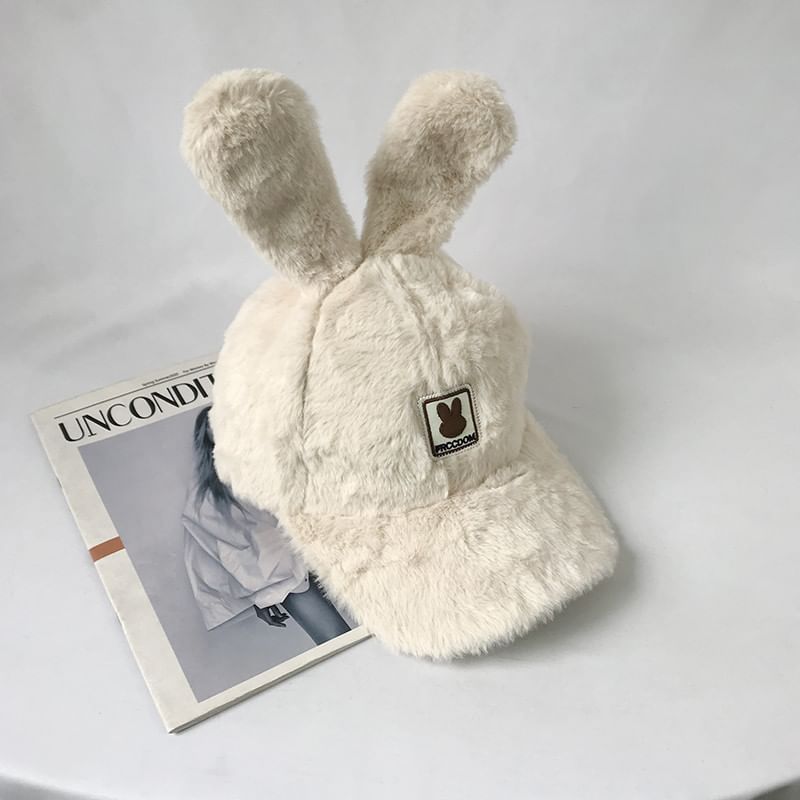 Baseball Cap Ear Applique Rabbit Chenille