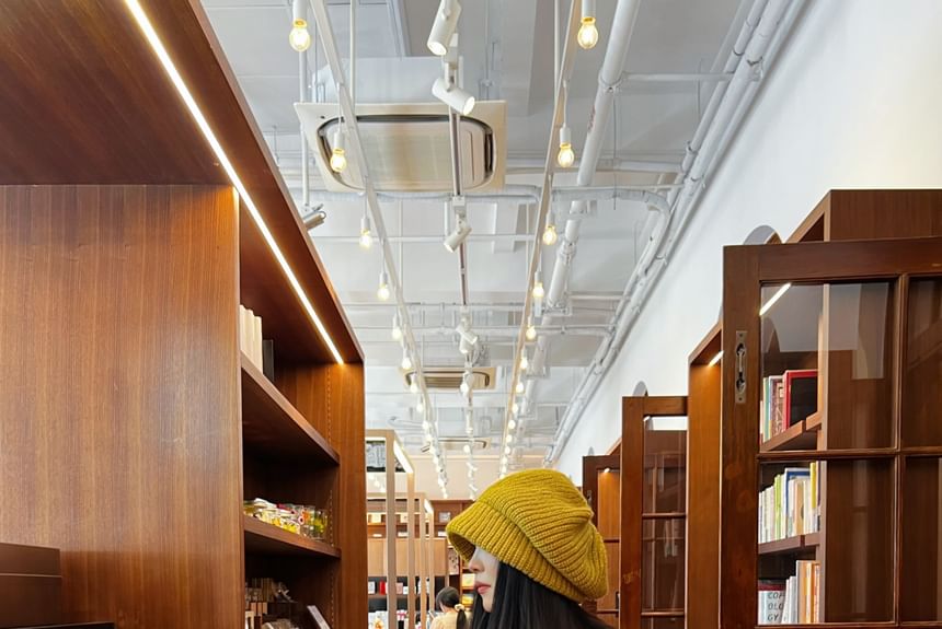 Slouchy Plain Beanie Knit