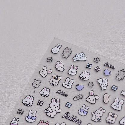 Animal Nail Art Stickers (Various Designs)