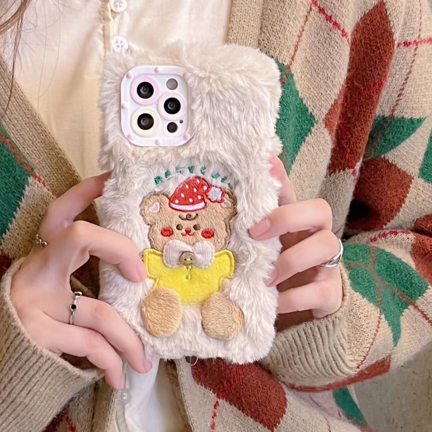 Phone Case Chenille Bear
