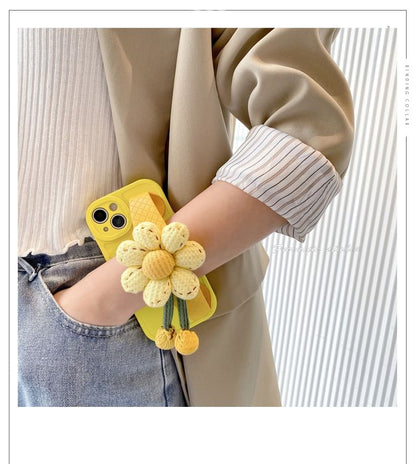 Strap Phone Floral Case