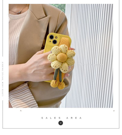 Strap Phone Floral Case