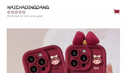 Girl Heart Phone Case