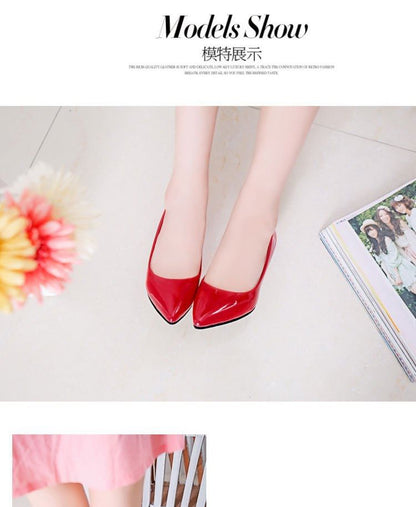 Pumps Kitten Pointed Heel