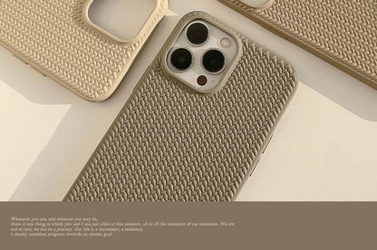 Woven Case Faux Phone