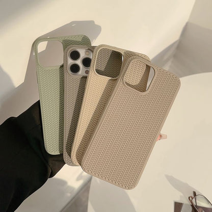 Woven Case Faux Phone