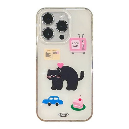 Case Phone Cat