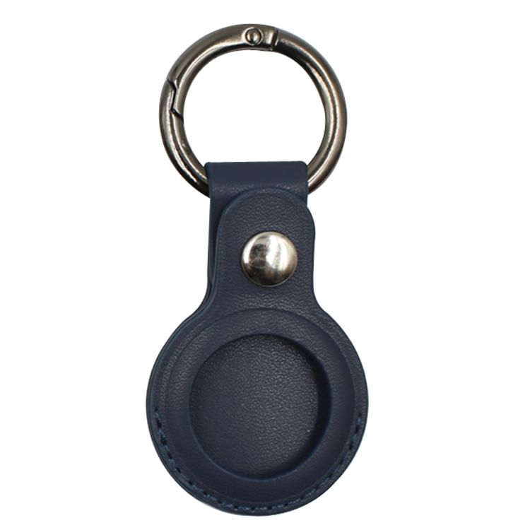 Keyring AirTag Leather Faux Holder