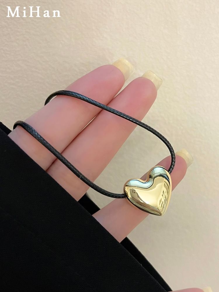 Cord Choker Heart