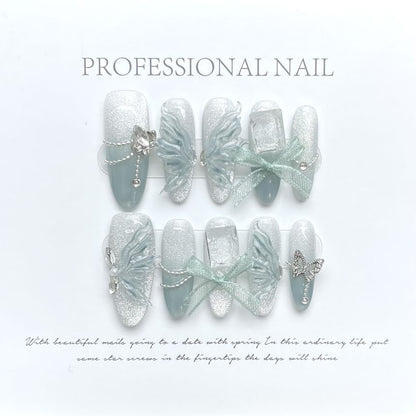 Butterfly Press On Nail