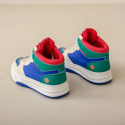 Color Block Top Sneakers High