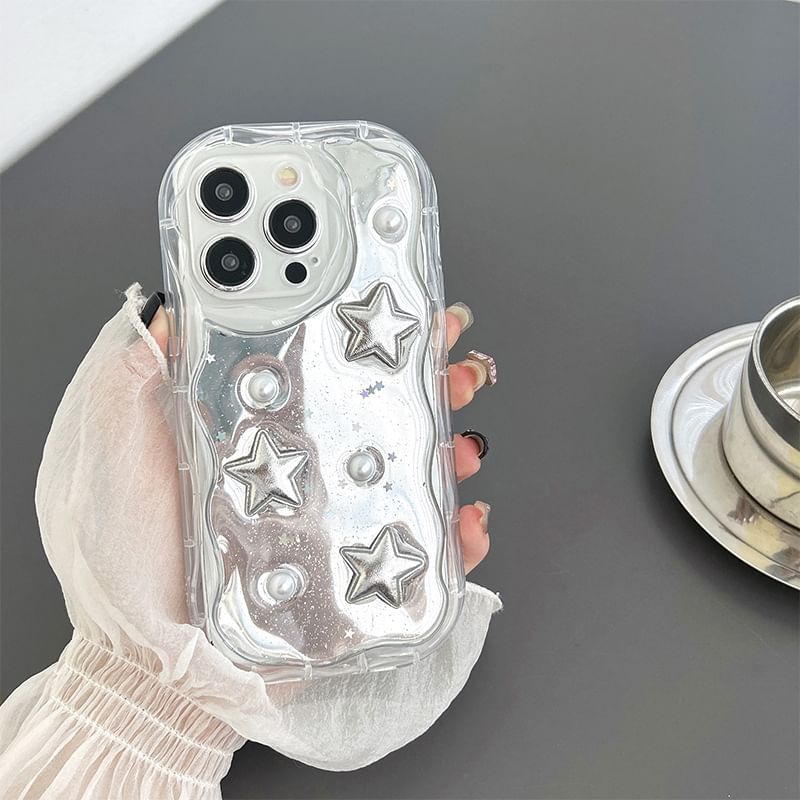 Phone Mirrored Case Heart