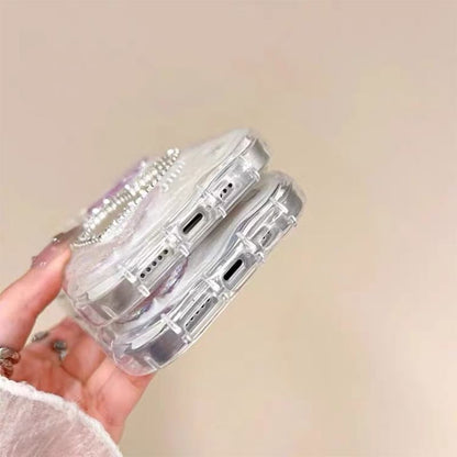 Phone Butterfly Heart Case Mirrored