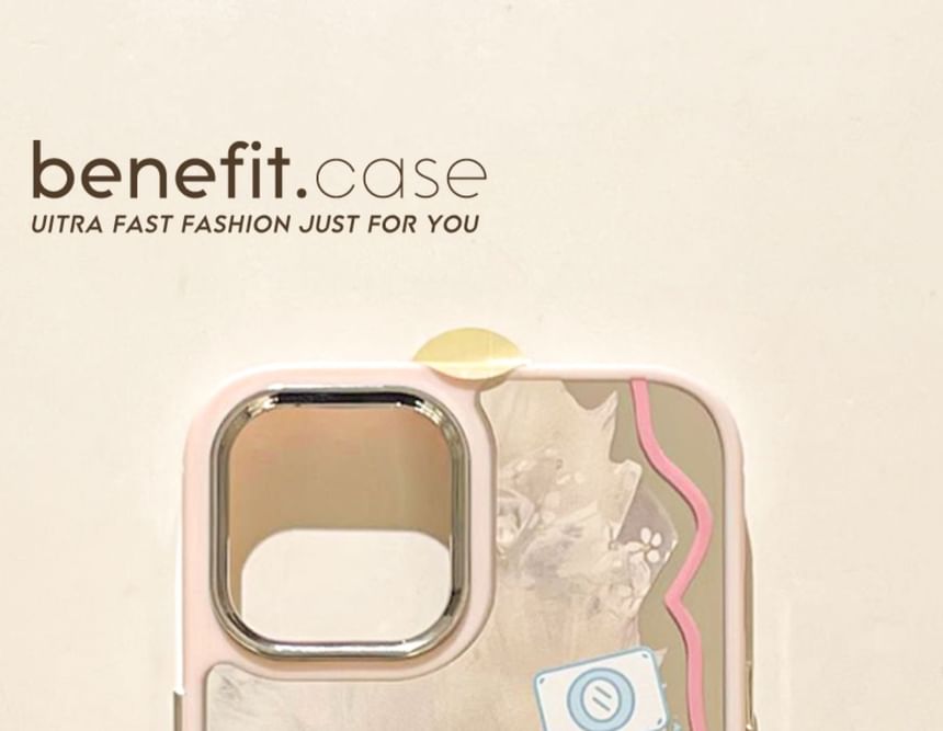 Phone Mirrored Cat Case