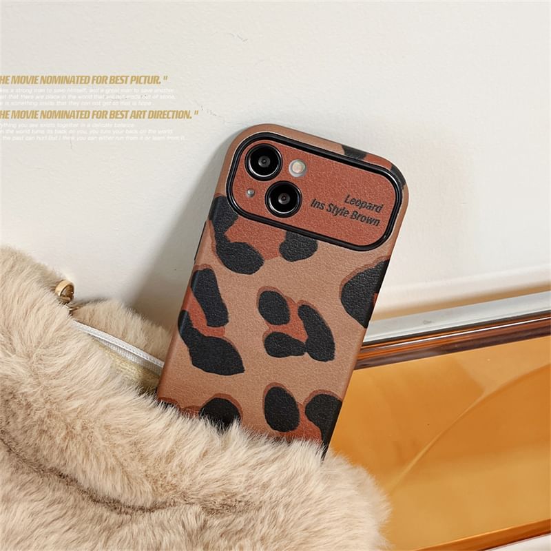 Case Leopard Print Phone
