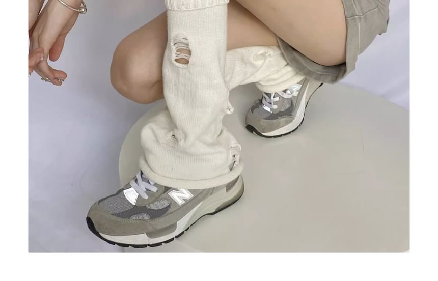 Jambière en tissu vieilli