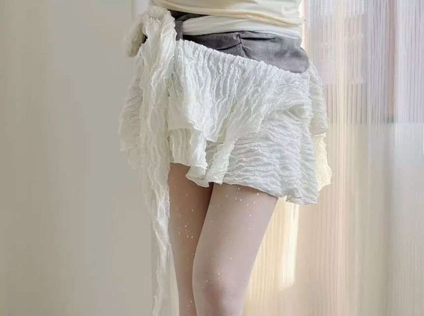 Collants à paillettes / chaussettes souples