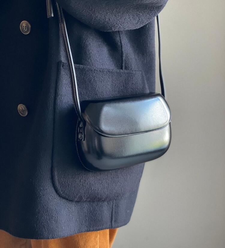 Faux Crossbody Flap Leather Plain Bag