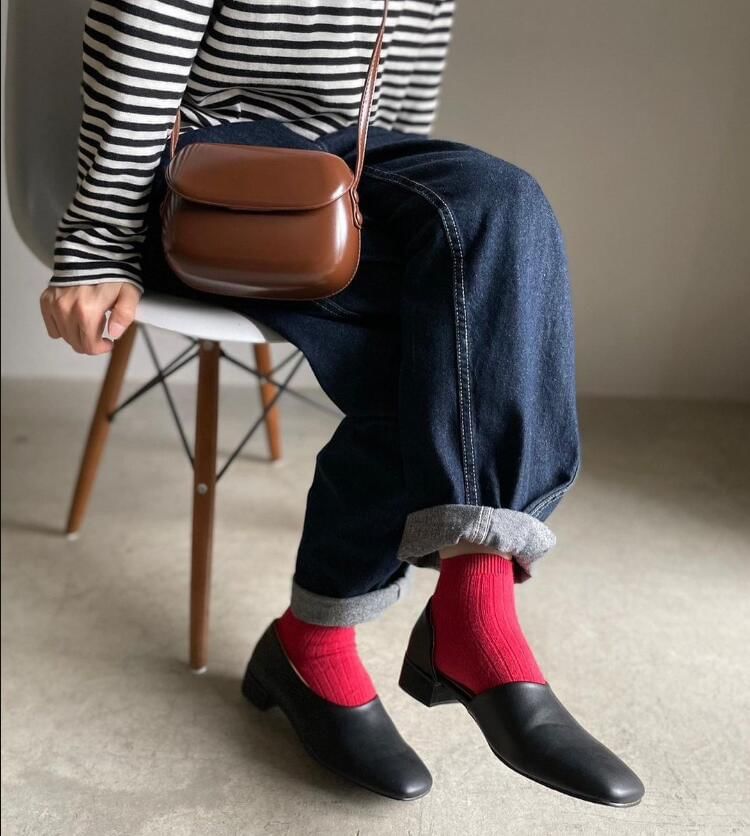 Faux Crossbody Flap Leather Plain Bag