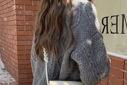 Leather Faux Bag Flap Crossbody Plain