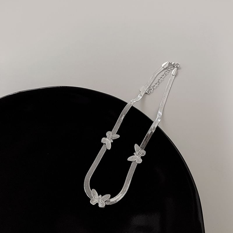 Butterfly Choker Alloy