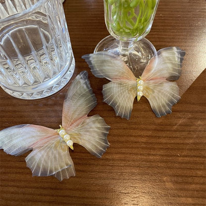 Butterfly Hair Clip Acrylic