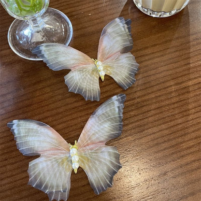 Butterfly Hair Clip Acrylic